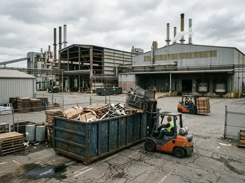 industrial-factory-scrap-conta-003 — frequently asked questions, Cheap Roll-off Dumpster Rentals in Essexville, MI